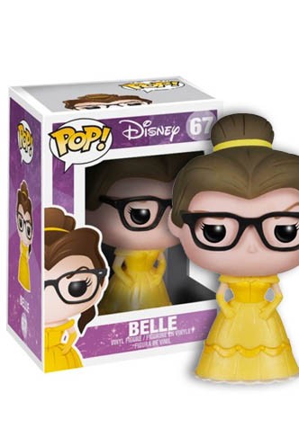 Pop! Disney: La Bella y La Bestia - Bella hipster Exclusivo
