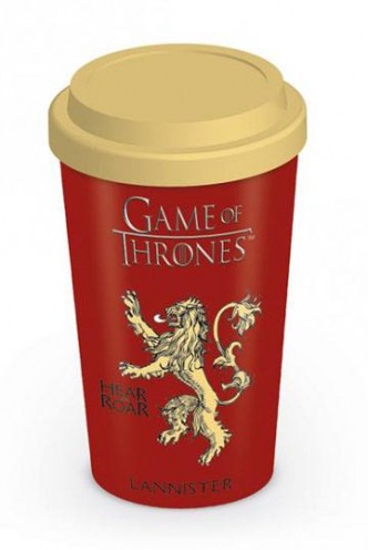 Juego de Tronos - Taza de Viaje Lannister