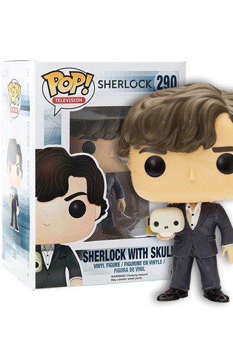 Pop! TV: Sherlock - Sherlock with skull Exclusive