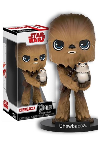 chewbacca with porg funko pop