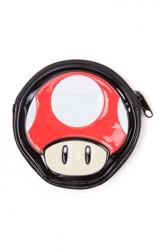 Nintendo - mushroom shaped coin pouch