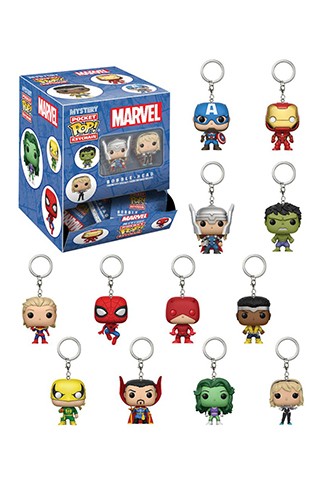 Pop! Mystery Keychain: Marvel