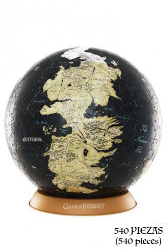Juego de Tronos - Puzzle 3D Globe Unknown World