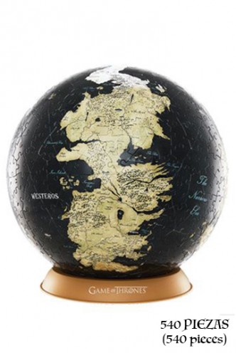 Game of Thrones - 3D Globe Puzzle Unknown World 