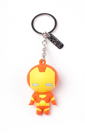 Iron Man - Character 3D Rubber Keychain