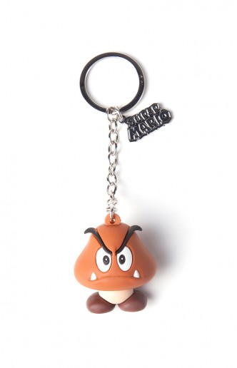 Nintendo - Llavero Goomba Rubber 3D