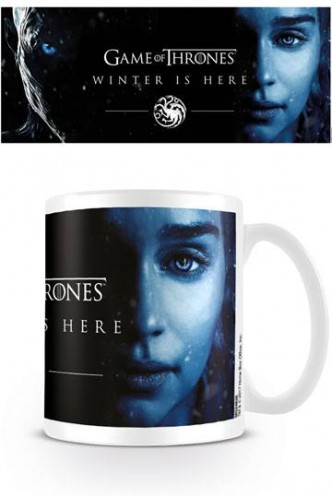 Juego de Tronos - Taza Winter Is Here Daenereys