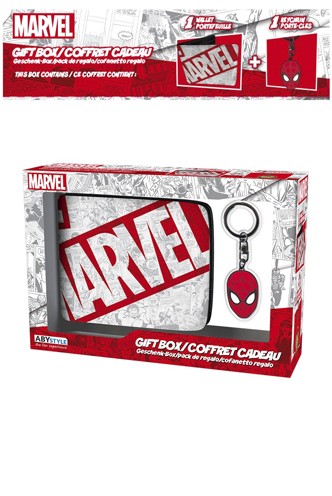 MARVEL - Pack cartera + Llavero "Marvel Spiderman"