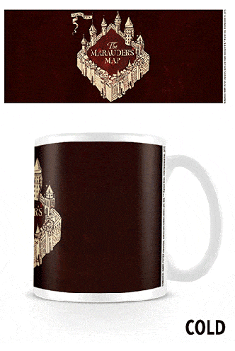 Harry Potter - Taza sensitiva al calor Marauder's Map