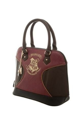 Harry Potter - Bolsa con Llavero Hogwarts Gold Crest