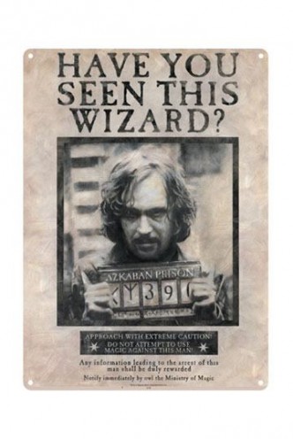 Harry Potter - Tin Sign Sirius Black