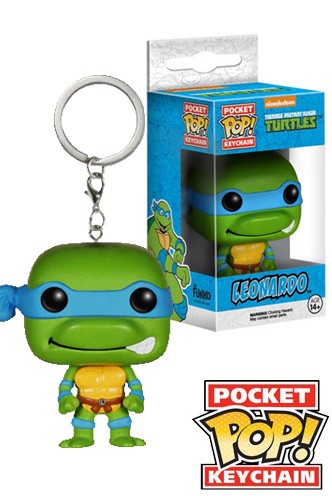 Pop! Keychain: Tortugas Ninja - Leonardo