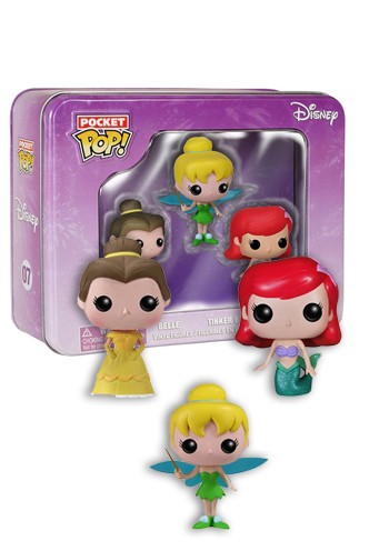 Pocket Pop! Disney - Ariel, Tinkerbell and Belle