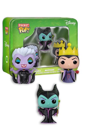 Pocket Pop! Disney - Maléfica, Reina Mala y Úrsula