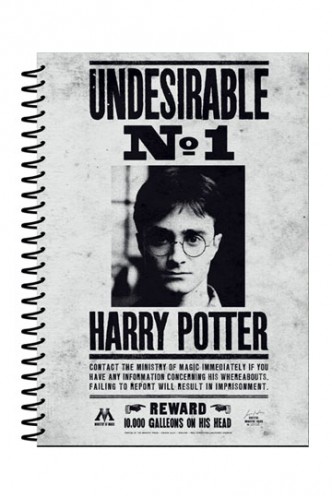 Harry Potter - Notebook A5 Undesirable No 1