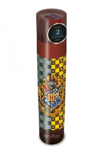 Harry Potter - Pack de 10 Lápices de colores Hogwarts