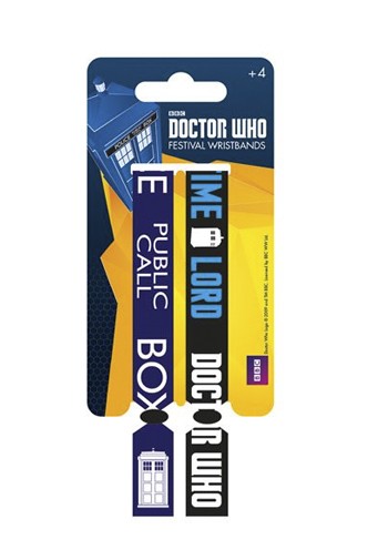 Doctor Who - Festival Wristband 2-Pack Time Lord