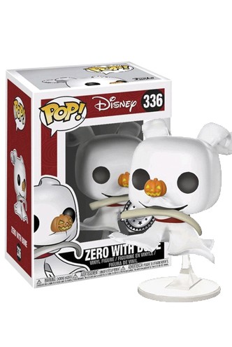 Pop! Disney: Pesadillas antes de Navidad - Zero con hueso Exclusivo