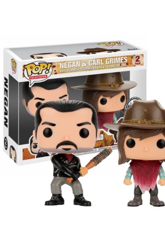 Pop! TV: The Walking Dead - Negan & Carl Grimes Pack Exclusive