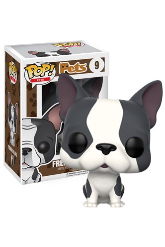 Pop! Movies: Mascotas - French Bulldog Grey & White