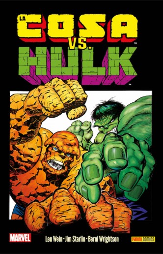 La Cosa vs Hulk. Grandes tortas