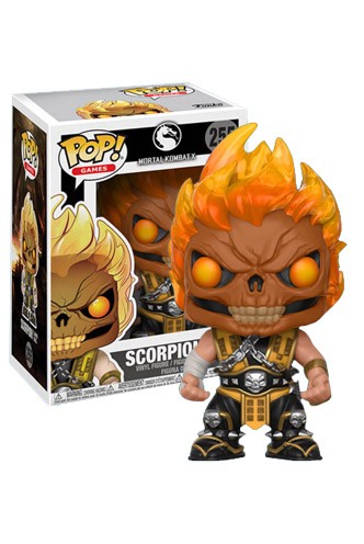 Pop! Games: Mortal Kombat - Scorpion Skull Head Exclusiva