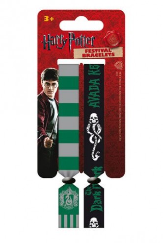 Harry Potter - Festival Wristband 2-Pack Slytherin