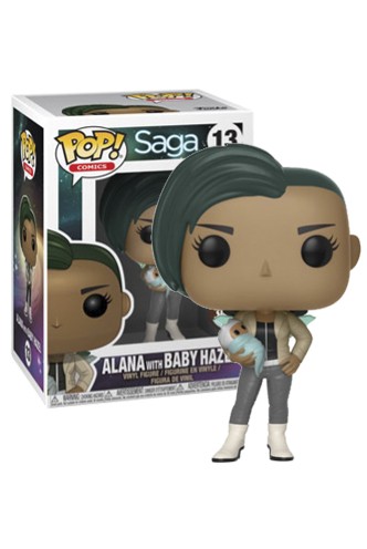 Pop Comics: Saga - Alana w/ Hazel Exclusiva