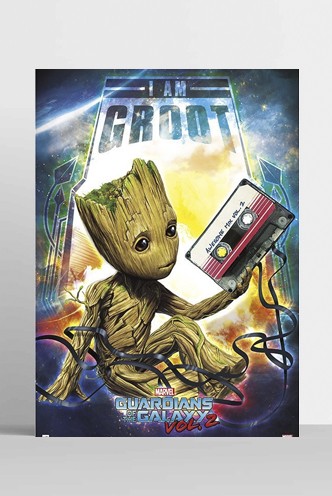 Poster Guardians Of The Galaxy Vol 2 - Groot