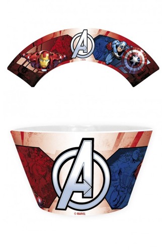 Marvel - Bowl Iron Man VS Captain America