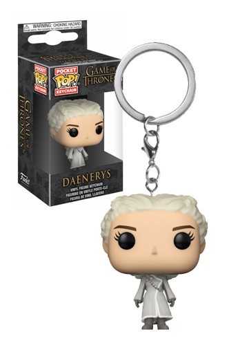 Pop Keychain: Game of Thrones T7 - Daenerys (White Coat)