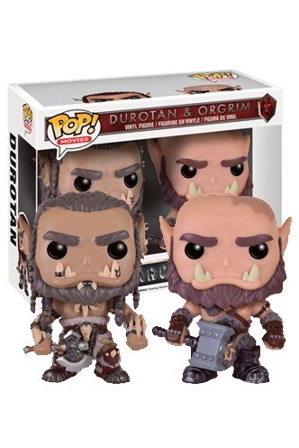 Pop! Movies: World of Warcraft - Durotan & Orgrim Exclusivo