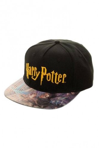 Harry Potter - Snap Back Cap Logo Vinyl Bill