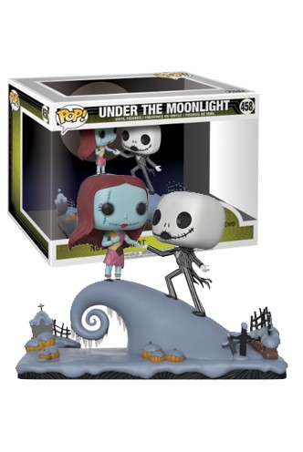 Pop! Movie Moment: Pesadilla Antes de Navidad - Jack and Sally on the Hill