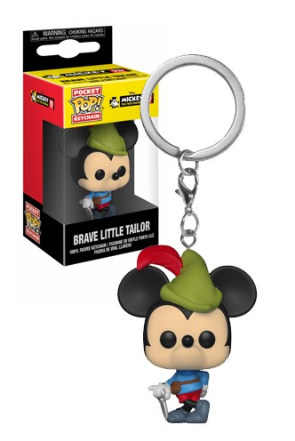 Pop! Keychain: Mickey's 90th - Brave Little Tailor