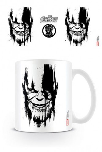 Avengers Infinity War - Mug Thanos Stencil Drip