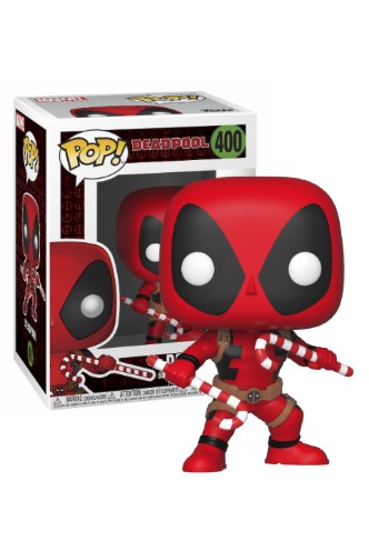 Pop! Marvel: Holiday - Deadpool w/ Candy Canes