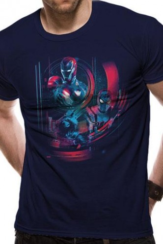 Avengers Infinity War - T-Shirt Iron Spidey Group