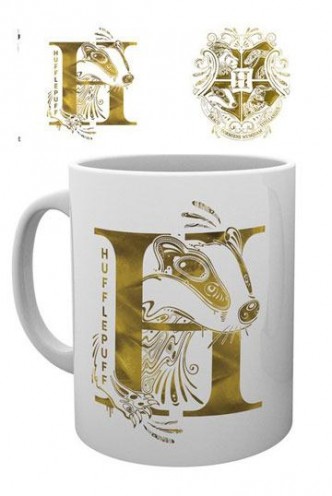 Harry Potter - Taza Hufflepuff Monogram