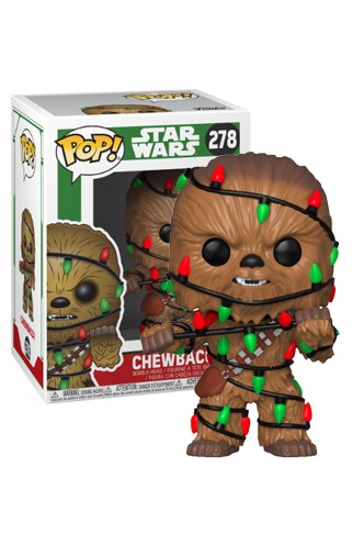 Pop! Star Wars: Holiday - Chewbacca w/Lights