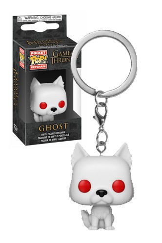 Pop! Keychain: Juego de Tronos - Ghost