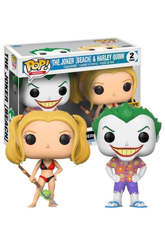 Pop! DC: Joker & Harkey Beach Pack 2 Limitado