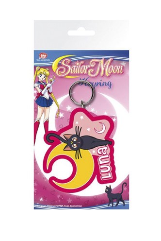 Sailor Moon - Rubber Keychain Luna