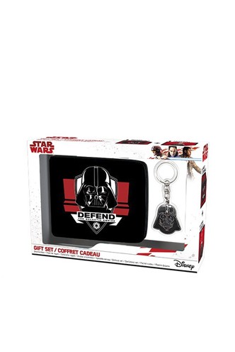 Star Wars - Pack Wallet + Keyring "Darth Vader"