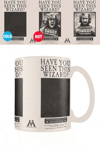 Harry Potter - Taza sensitiva al calor Wanted Sirius Black