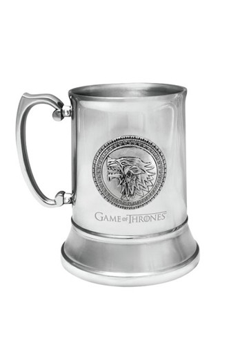 Game of Thrones - Stainless Steel Stein Stark