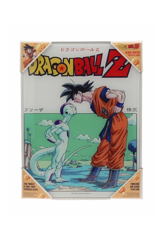 Dragon Ball Z - Poster de vidrio Goku vs Freezer
