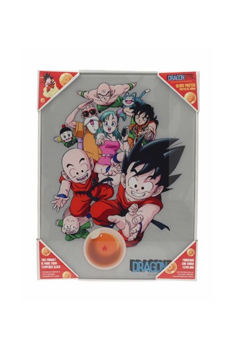 Dragon Ball Z - Glass Poster Personajes