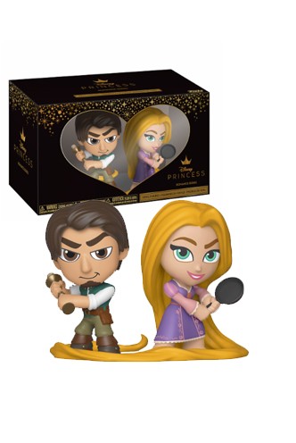 Mini Vinyl Figures: 2PK - Flynn & Rapunzel