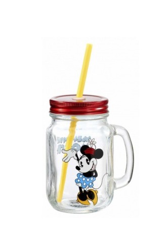 Funko Home: Disney Mason Jar - Classic Mickey Minnie